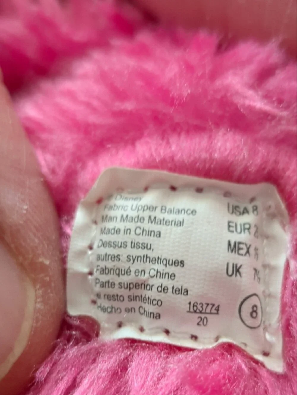 Disney soft faux